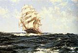 Montague Dawson Pacific Rollers painting